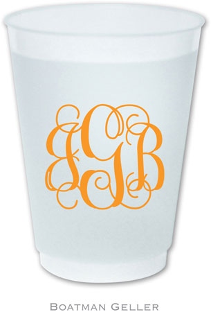 Boatman Geller - Create-Your-Own Personalized Reusable Flexible Cups (Without Icon)