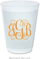 Boatman Geller - Create-Your-Own Personalized Reusable Flexible Cups (Without Icon)