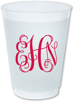 The Boatman Group - Reusable Flexible Cups (Script Monogram) The Boatman Group - Reusable Flexible Cups (Script Monogram)