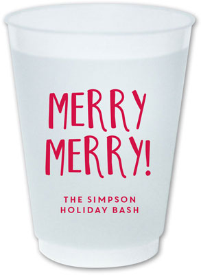 The Boatman Group - Reusable Flexible Cups (Merry Merry) The Boatman Group - Reusable Flexible Cups (Merry Merry)