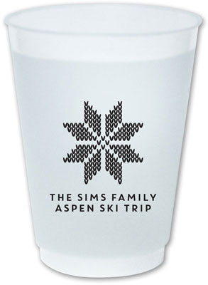 The Boatman Group - Reusable Flexible Cups (Nordic Snowflake) The Boatman Group - Reusable Flexible Cups (Nordic Snowflake)
