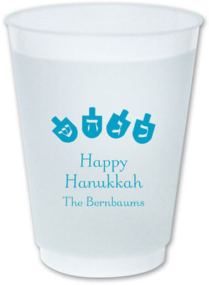 The Boatman Group - Reusable Flexible Cups (Dreidels) The Boatman Group - Reusable Flexible Cups (Dreidels)