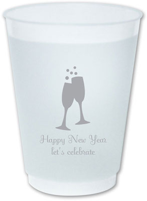 The Boatman Group - Reusable Flexible Cups (Champagne Toast) The Boatman Group - Reusable Flexible Cups (Champagne Toast)
