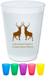 The Boatman Group - Reusable Flexible Cups (Reindeers)