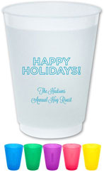 The Boatman Group - Reusable Flexible Cups (Holidays Outlined)