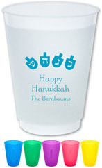 The Boatman Group - Reusable Flexible Cups (Dreidels)