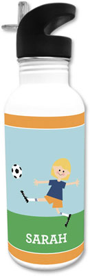 Personalized Water Bottles by Boatman Geller (Soccer Player) Personalized Water Bottles by Boatman Geller (Soccer Player)