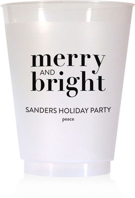 Holiday Resuable Cups by Chatsworth (Merry and Bright) Holiday Resuable Cups by Chatsworth (Merry and Bright)
