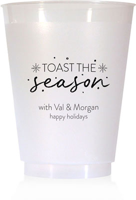 Holiday Resuable Cups by Chatsworth (Toast The Season)