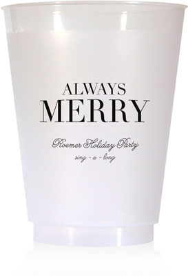 Holiday Resuable Cups by Chatsworth (Always Merry) Holiday Resuable Cups by Chatsworth (Always Merry)