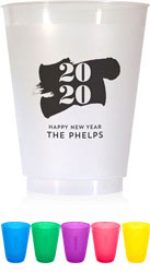 Holiday Resuable Cups by Chatsworth (Paint Brush)