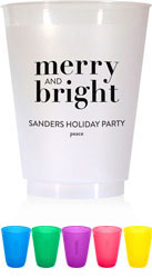 Holiday Resuable Cups by Chatsworth (Merry and Bright)