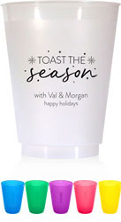 Holiday Resuable Cups by Chatsworth (Toast The Season)