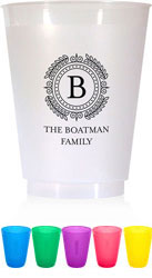 Holiday Resuable Cups by Boatman Geller (Monoline Circle)