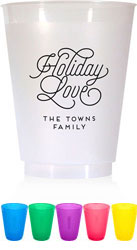 Holiday Resuable Cups by Dabney Lee (Holiday Love)