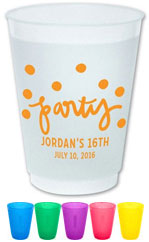 Resuable Cups by Dabney Lee (Party Dots)