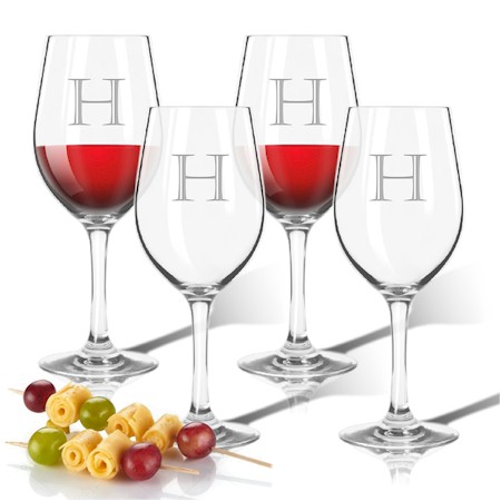 Personalized Tritan Wine Stemware - Set Of 4