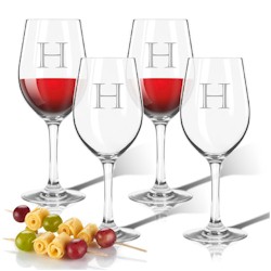 Personalized Tritan Wine Stemware - Set Of 4