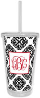 Chatsworth Debra Valencia - Beverage Tumblers with Straw (Marakesh)