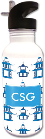 Clairebella Water Bottles - Pagoda Blue Clairebella Water Bottles - Pagoda Blue