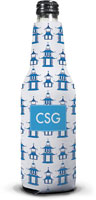 Clairebella Bottle Koozies - Pagoda Blue