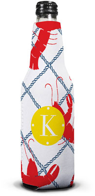 Dabney Lee Personalized Bottle Koozies - Rock Lobster