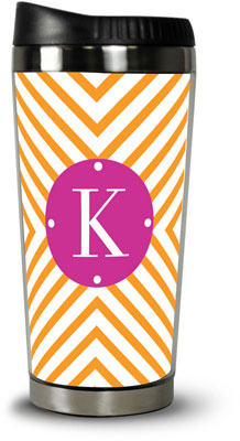 Dabney Lee Personalized Hot Tumblers - Chevron Dabney Lee Personalized Hot Tumblers - Chevron