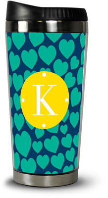 Dabney Lee Personalized Hot Tumblers - Love Struck Dabney Lee Personalized Hot Tumblers - Love Struck