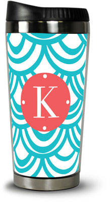 Dabney Lee Personalized Hot Tumblers - Seashells Dabney Lee Personalized Hot Tumblers - Seashells