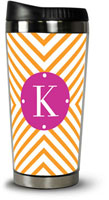 Dabney Lee Personalized Hot Tumblers - Chevron