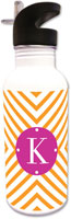 Personalized Water Bottles by Dabney Lee - Chevron