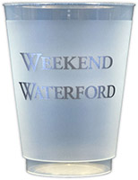 Weekend Waterford (Silver) Resuable and Shatterproof Cups