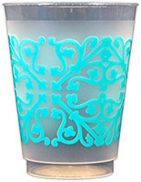 Pattern Design (Tiffany Blue) Reusable and Shatterproof Cups