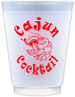 Cajun Cocktail (Red) Resuable and Shatterproof Cups