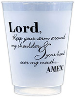 Lord, Amen! (Black) Resuable and Shatterproof Cups