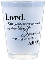 Lord, Amen! (Black) Reusable and Shatterproof Cups