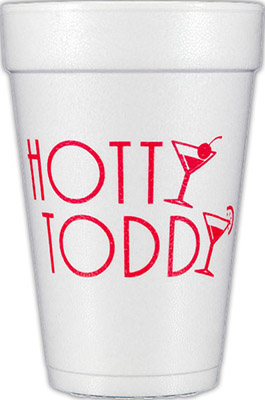 Hotty Toddy (Red) Foam Cups