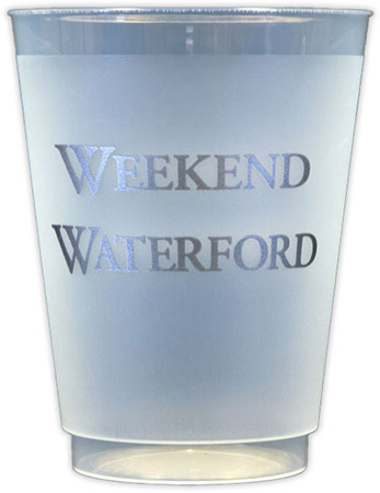 Weekend Waterford (Silver) Resuable and Shatterproof Cups