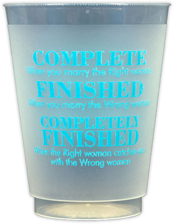 Completely Finished (Tiffany Blue) Reusable and Shatterproof Cups Completely Finished (Tiffany Blue) Reusable and Shatterproof Cups