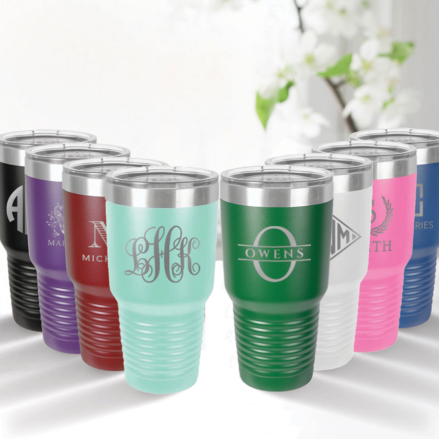 Custom Engraved 30 oz. Tumbler by Three Designing Women: More Than