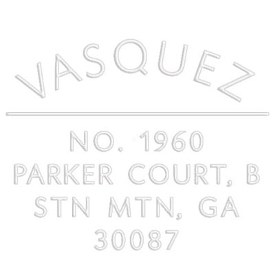 Custom Embosser by PSA Essentials (Vasquez - Design by PSA Essentials)