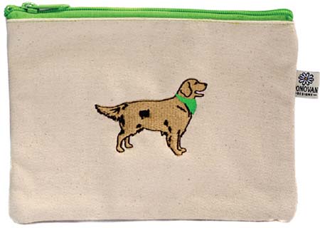 Embroidered Cosmetic Bags - Golden Retriever Bittie Bags