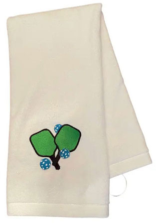 Embroidered Towels - Pickleball Embroidered Towels - Pickleball