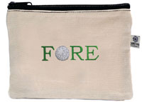 Embroidered Cosmetic Bags - Fore Bittie Bags