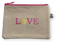 Embroidered Cosmetic Bags - Love Bittie Bags
