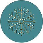 Envelope Seals by Carlson Craft (Retro Holidays)