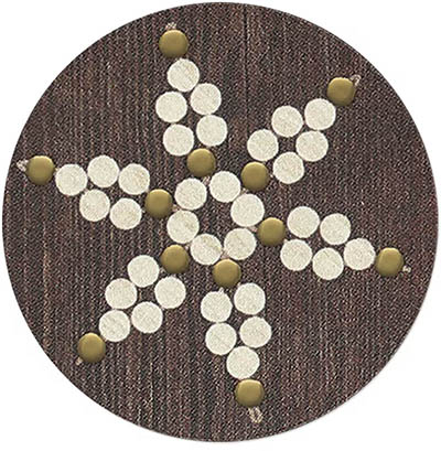 Envelope Seals by Carlson Craft (Snowflake Beads)