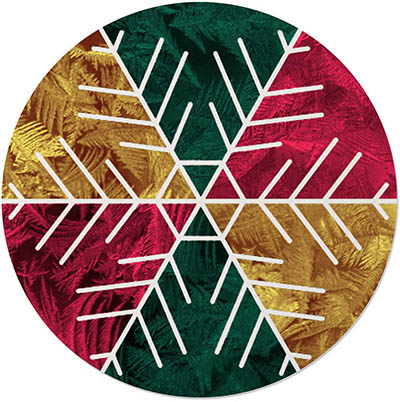 Envelope Seals by Carlson Craft (Holiday Snow)