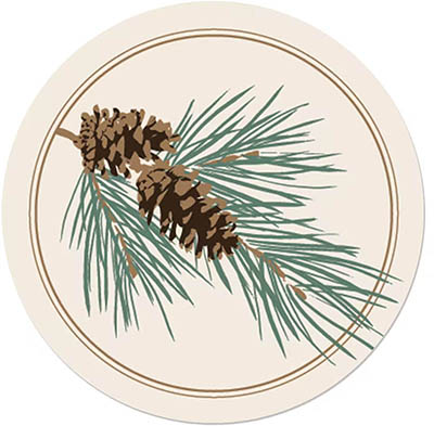 Envelope Seals by Carlson Craft (Pine Simplicity)