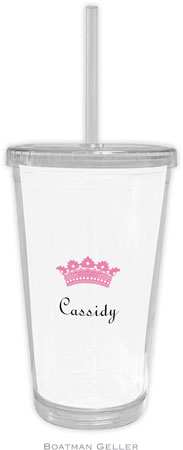 Boatman Geller - Create-Your-Own Personalized Beverage Tumblers (Princess Crown)